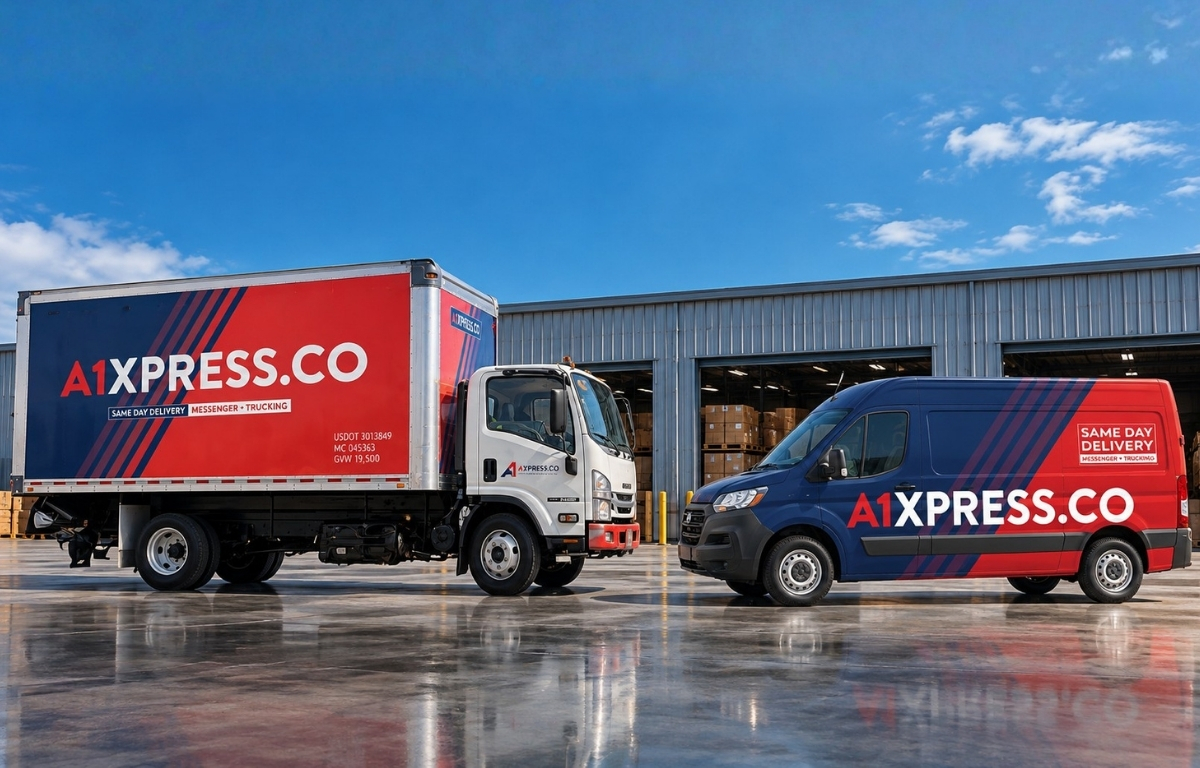 Box Truck vs. Cargo Van for Your Freight Shipment